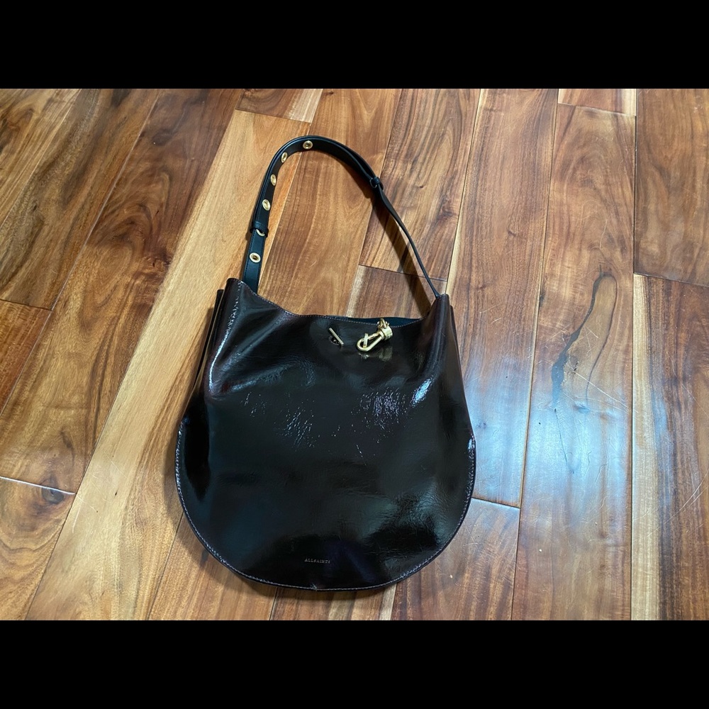 All Saints leather bag.